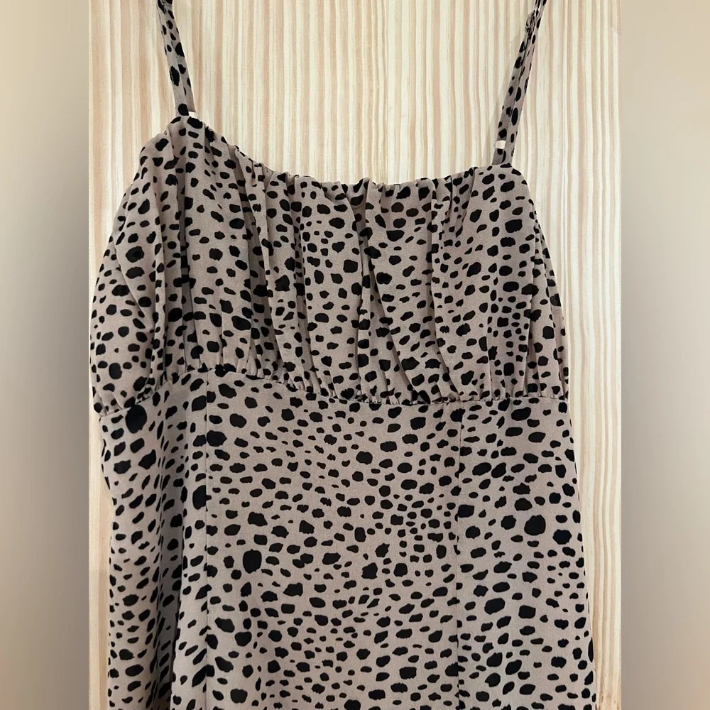 NWT Lulus Leopard Print Mini Dress - Picture 5 of 7